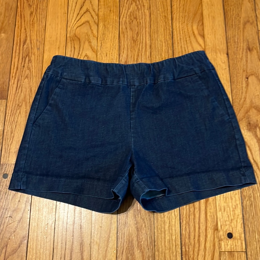 New York & Co Stretch Denim Short Size Large